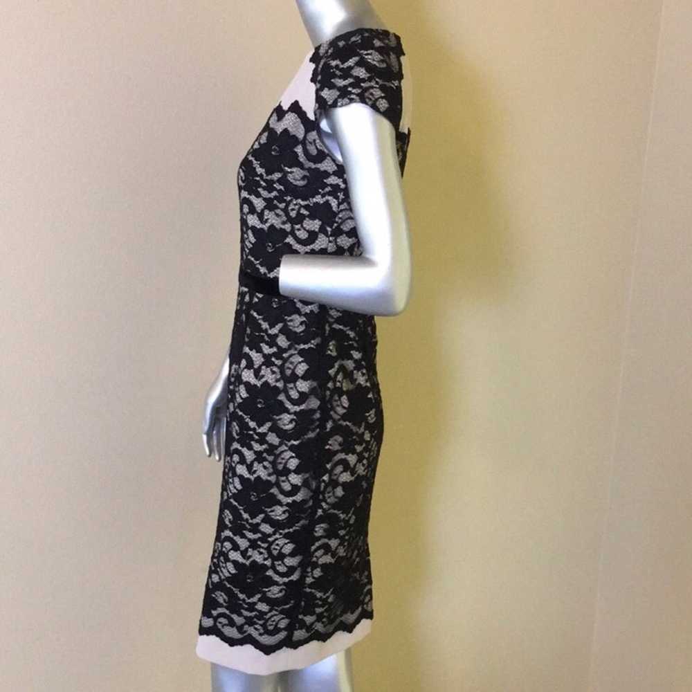 ANTONIO MELANI | Lace Cap Sleeve Sheath Dress siz… - image 5