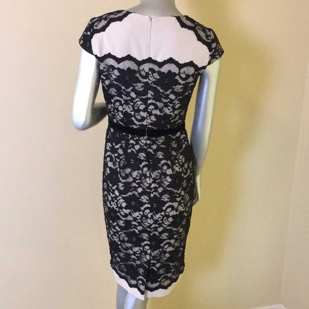 ANTONIO MELANI | Lace Cap Sleeve Sheath Dress siz… - image 6