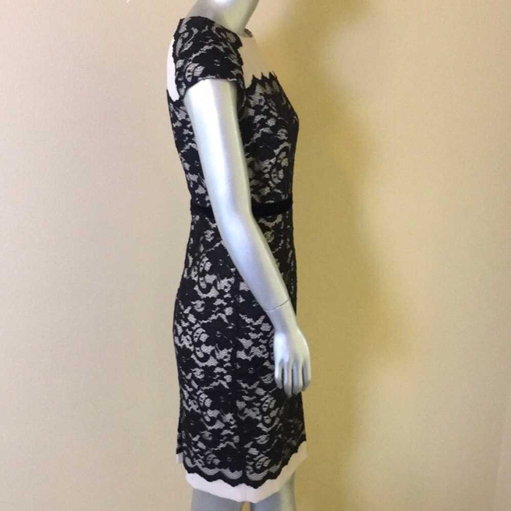 ANTONIO MELANI | Lace Cap Sleeve Sheath Dress siz… - image 9