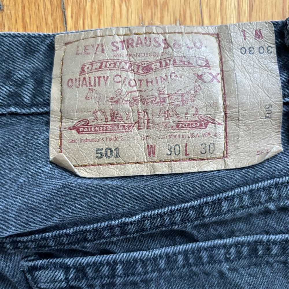 Levi's × Made In Usa × Vintage 90s Levis 501 501s - image 4