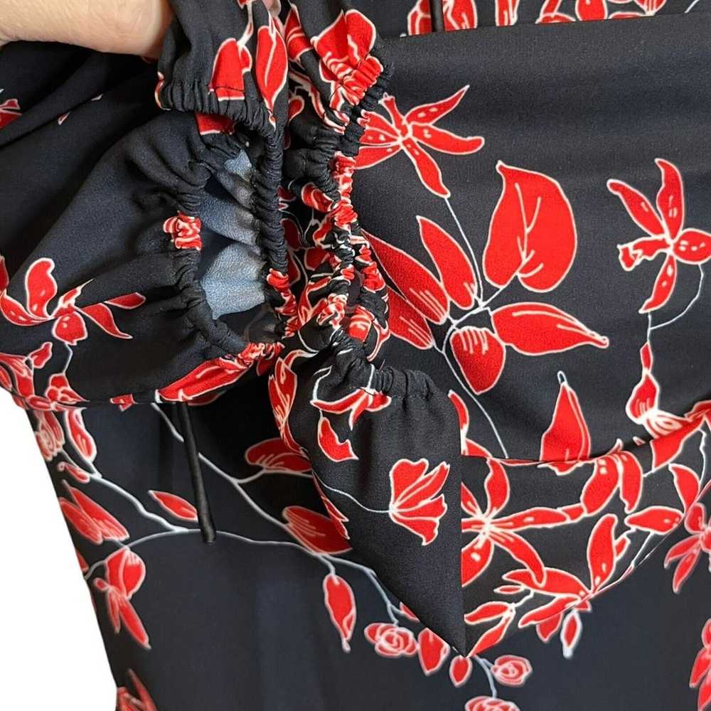 Alice + Olivia Moore Blouson Sleeve Floral Mini D… - image 8