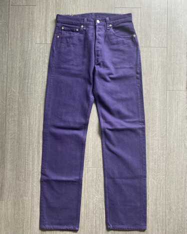 28 Levis 501 Jeans Cornflower Purple Denim 