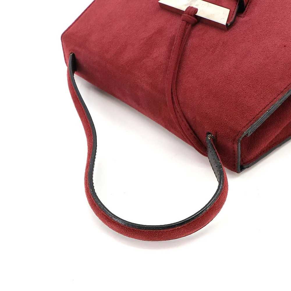 Loewe LOEWE Barcelona 2way hand shoulder bag sued… - image 5