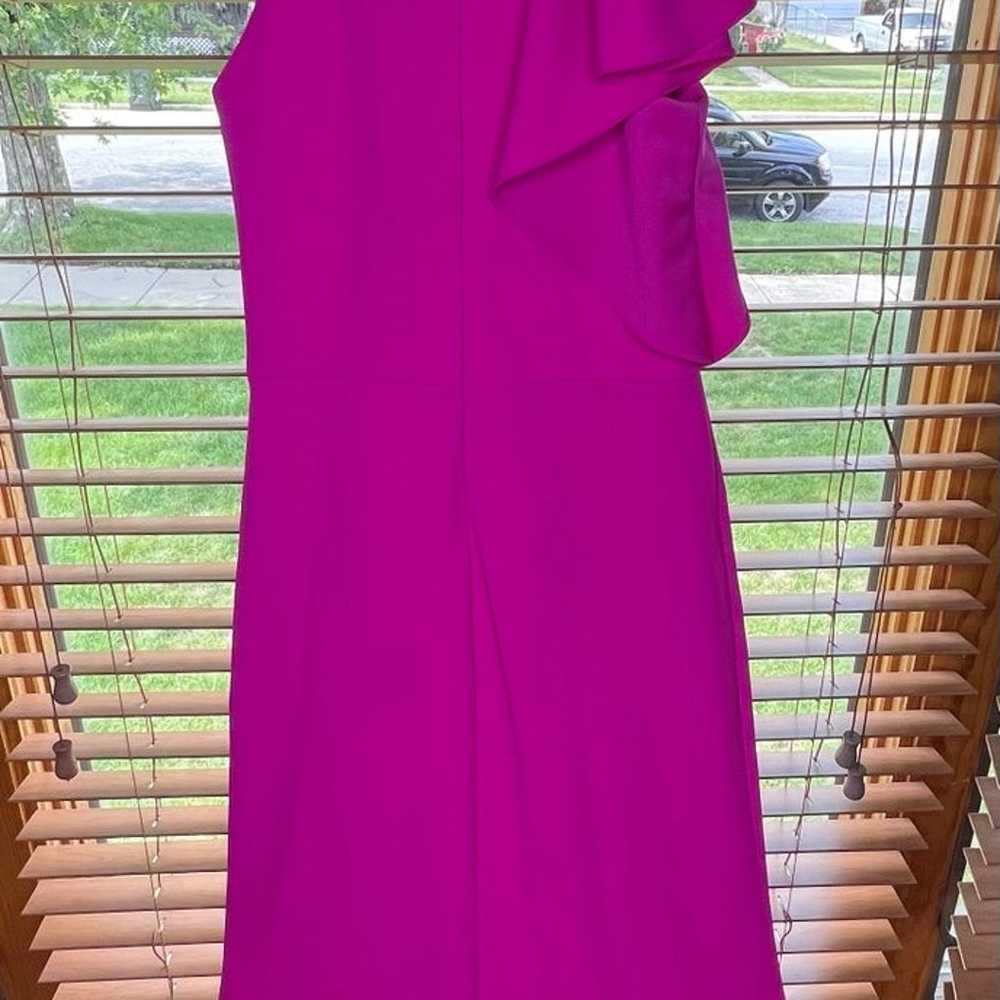 Beautiful Floor-length Prom FUCHSIA PINK Dress - image 4