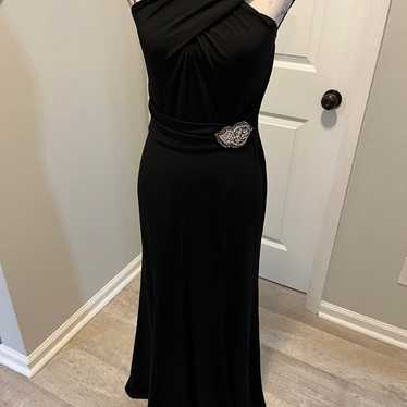 David Meister black gown. Worn once to a premiere… - image 1