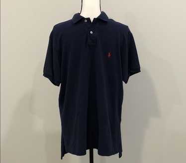 Polo Ralph Lauren Polo Shirt Mens 3XB Blue Polo Crest Logo Classic *Read