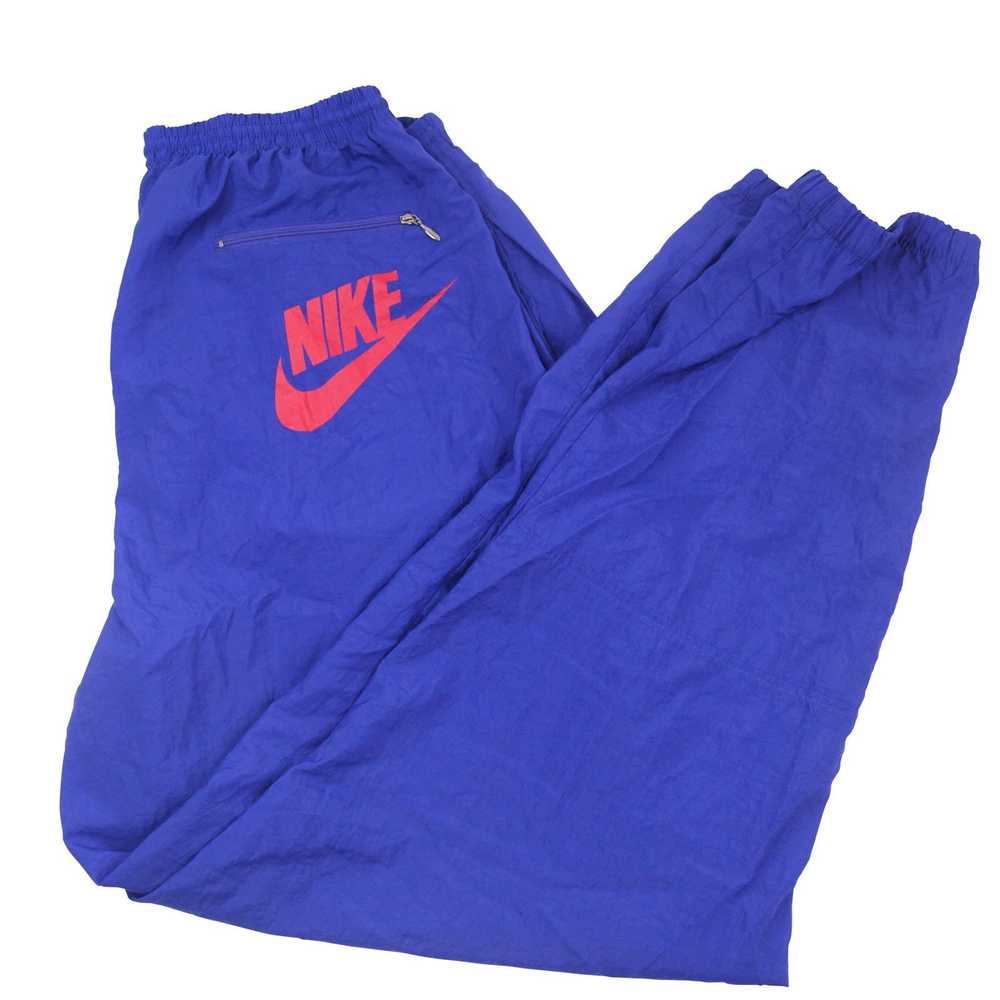 Nike × Vintage Vintage Nike Spellout Swoosh Pants - image 1