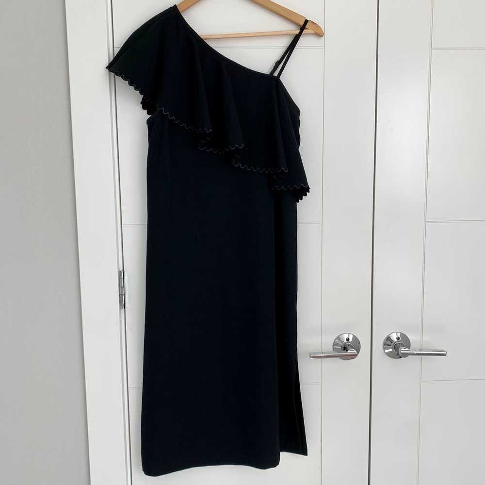 Rodebjer Black One Shoulder Midi Dress S Triaceta… - image 1
