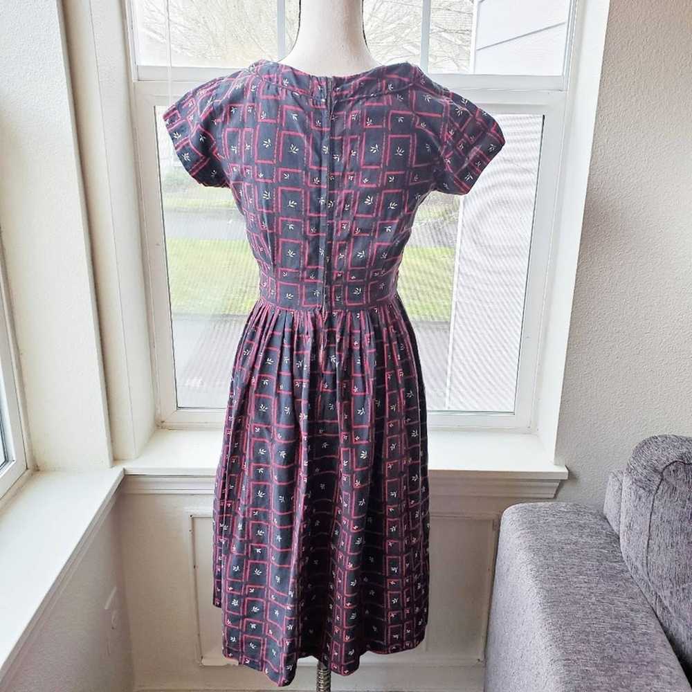 Vintage 1950's ILGU Made Day Dress | S - image 2