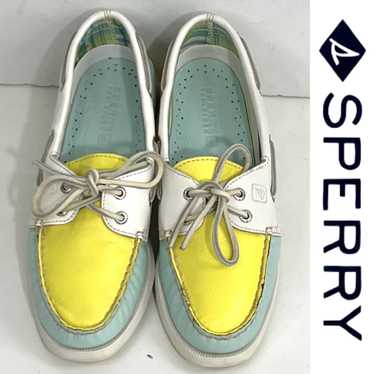 Womens sperry yellow Gem