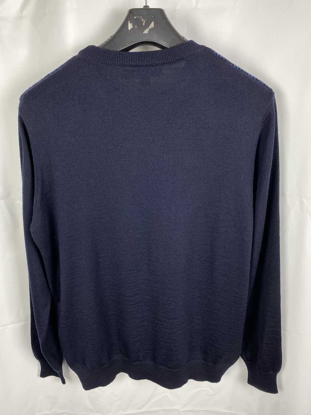 Burberry Burberry London Wool Knit Blue Sweater s… - image 5