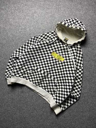 Vintage Childish Checkered Vintage Skate Hoodie Y2K Drip