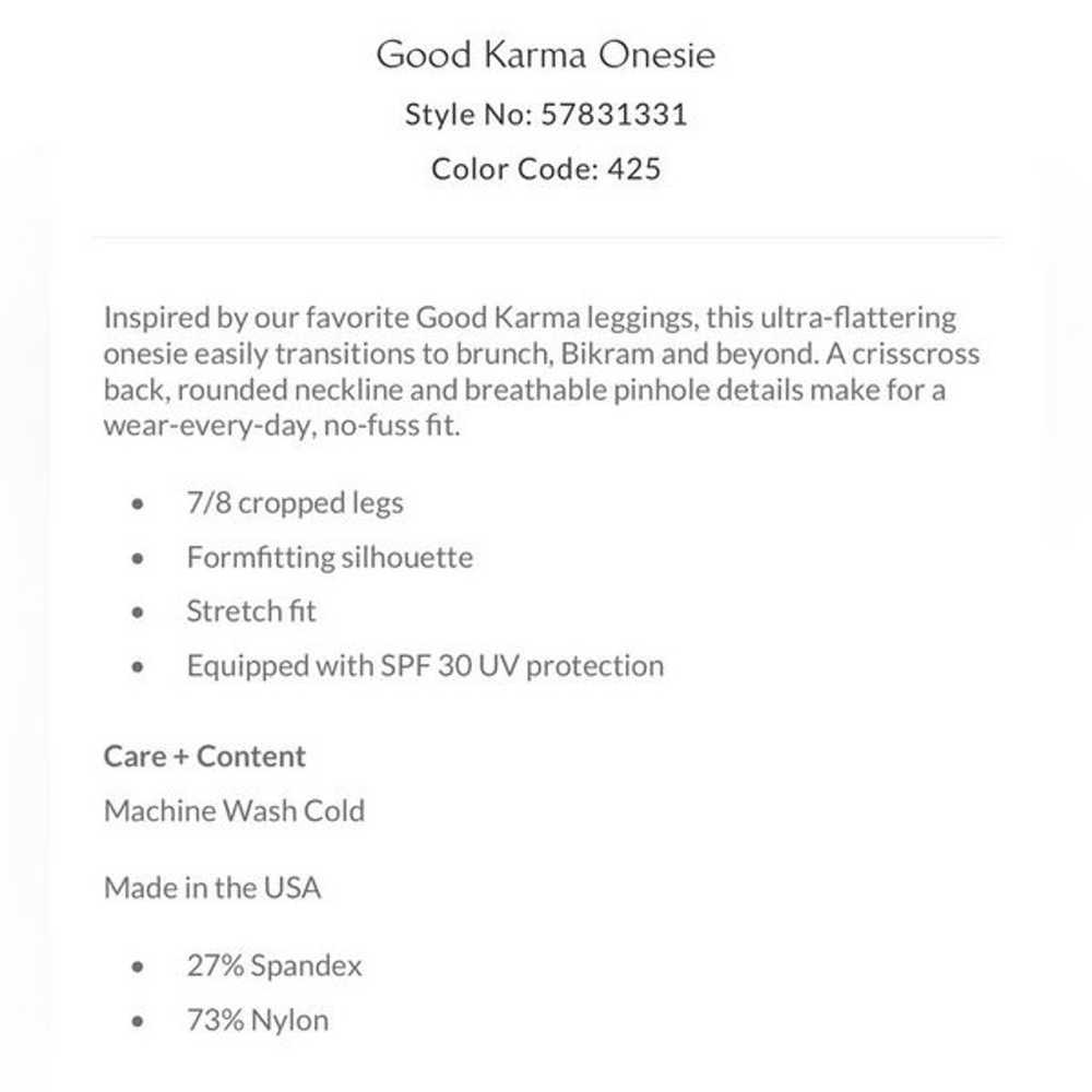 NEW Free People Good Karma Onesie | BLUE RIVER - image 8