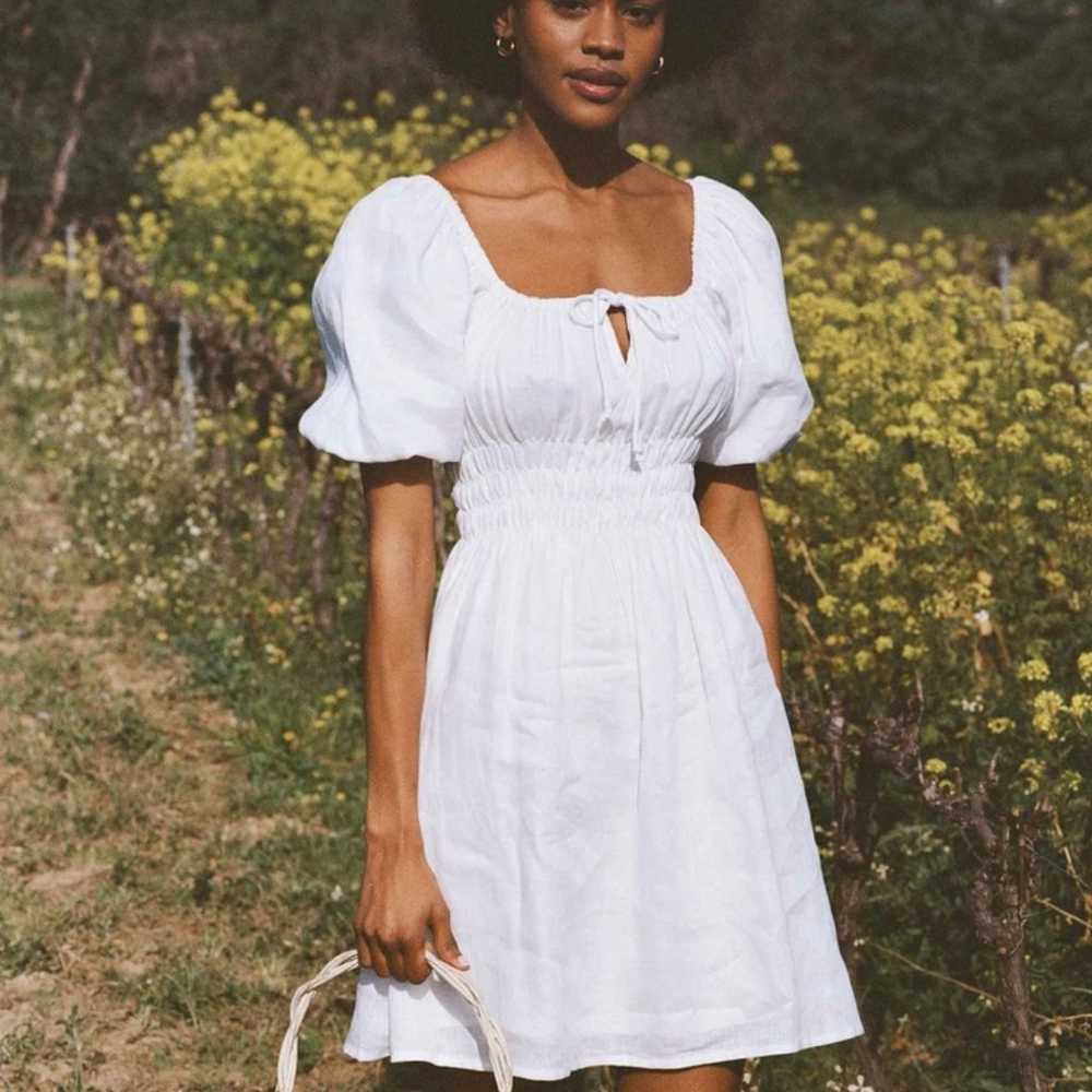 White summer dress - image 2