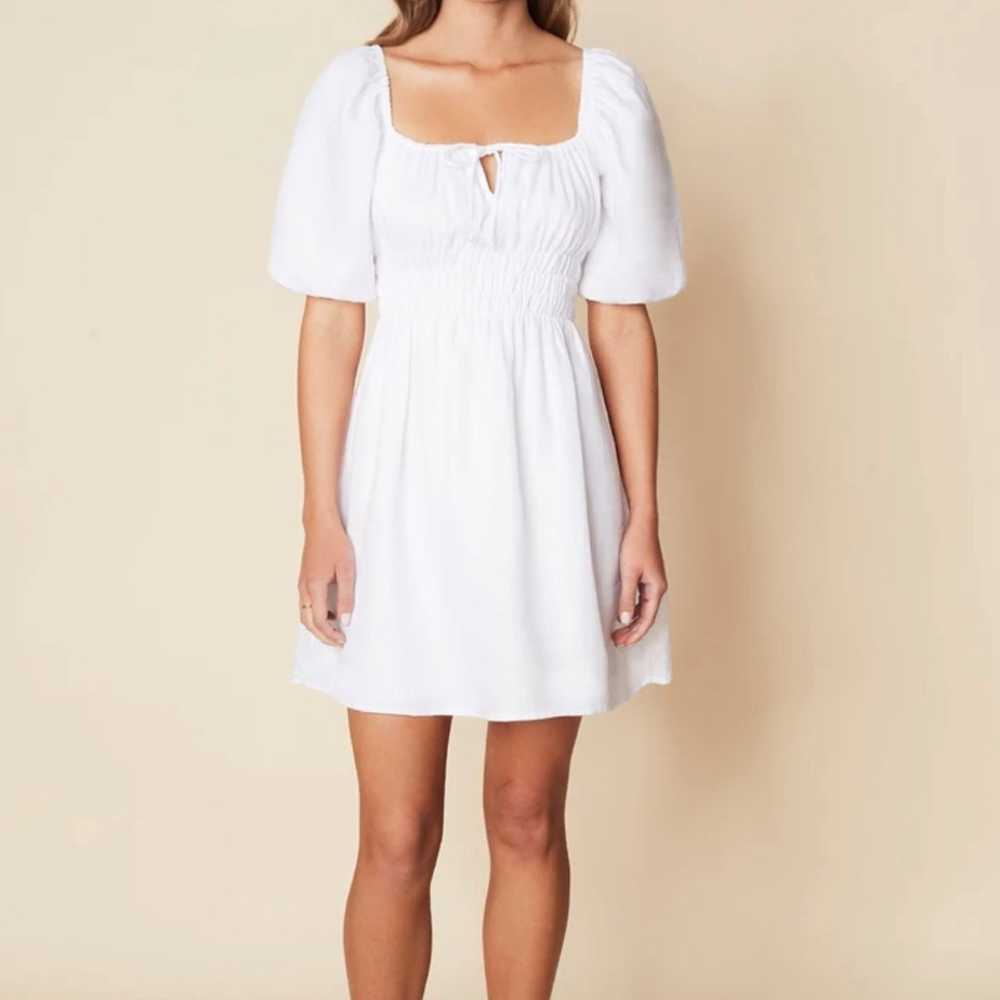 White summer dress - image 3