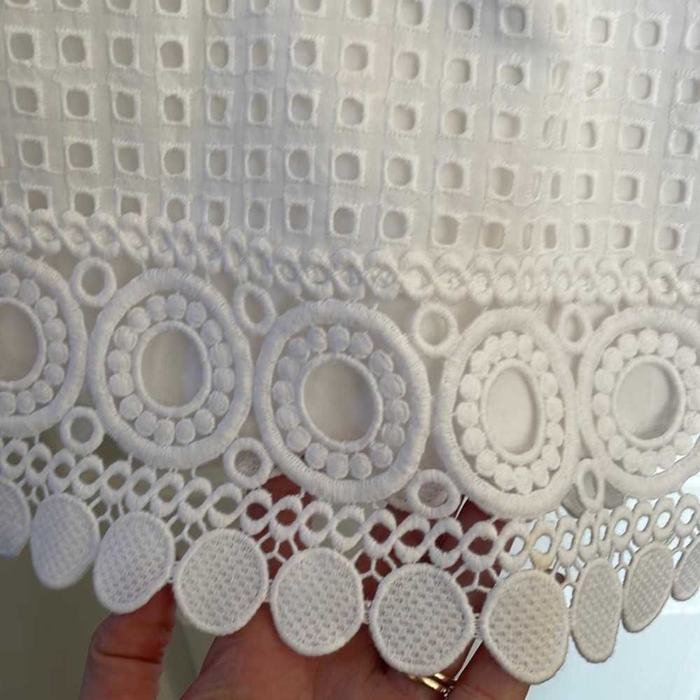 White Crochet Lilly Pulitzer Dress - image 2