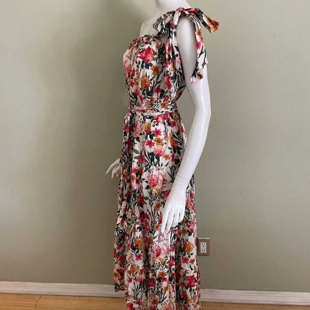 J Crew One-shoulder dress in Vintage Floral - Siz… - image 3