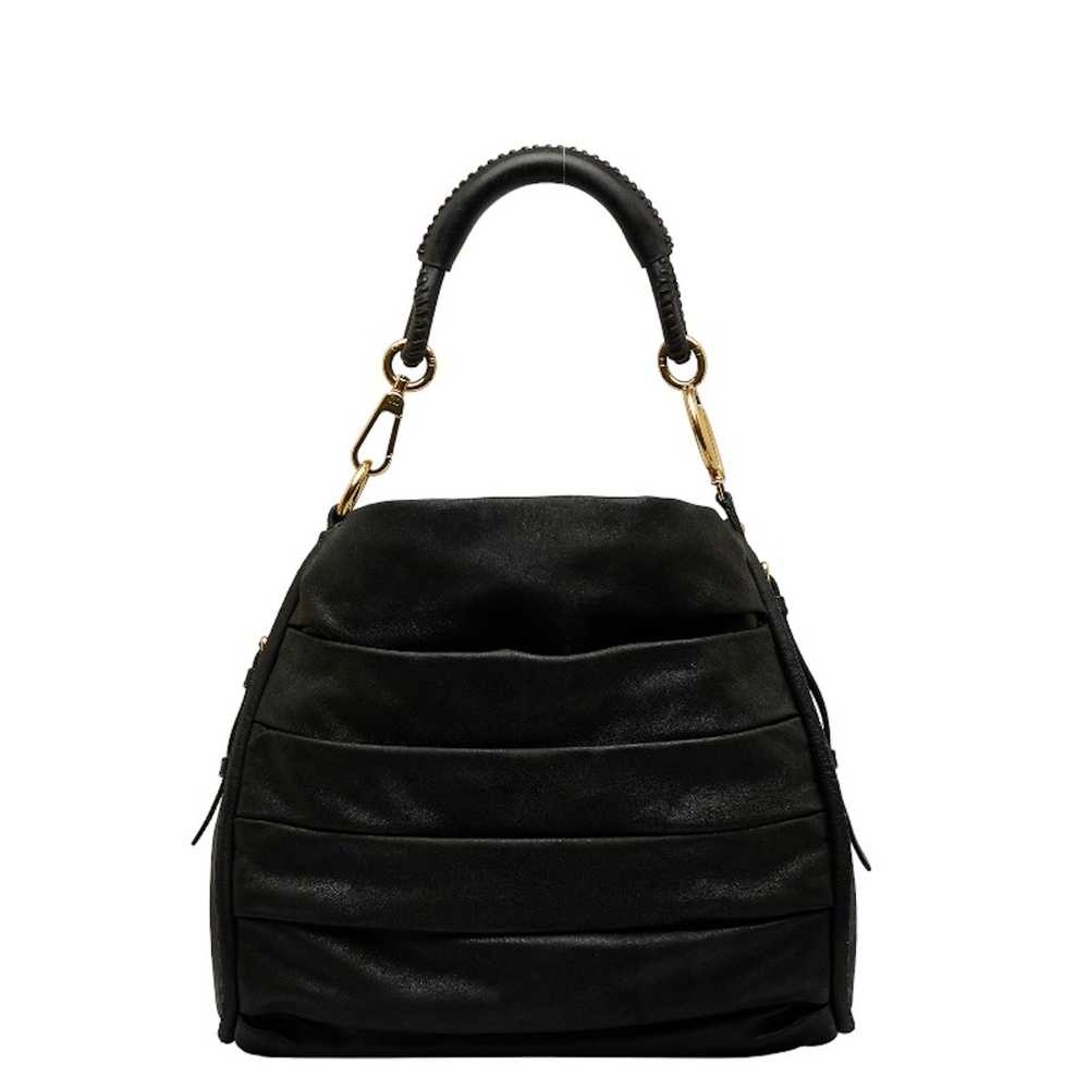 Dior Dior Shoulder Bag Black Leather - image 3