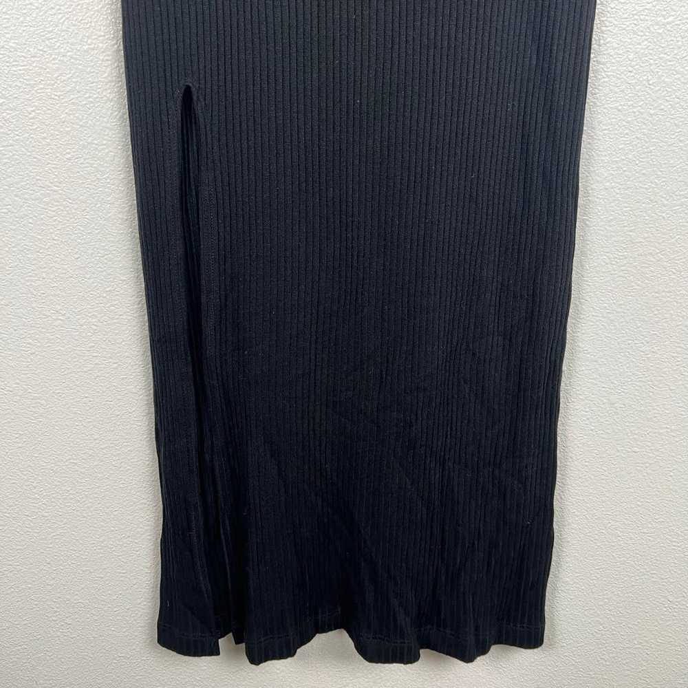 Reformation Jeans Ribbed Short Sleeve Dress - image 3