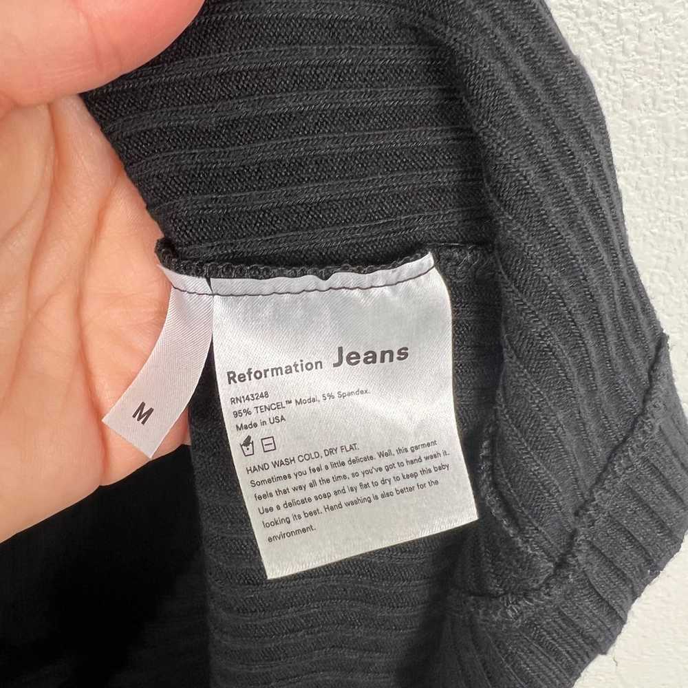Reformation Jeans Ribbed Short Sleeve Dress - image 4