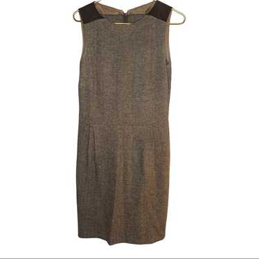 St. John Collection Dress Tweed Brown Size 8 - image 1