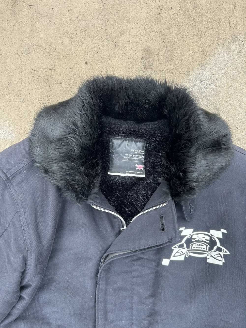 Undercover Undercover AW01 DAVF fur deck jacket - image 6