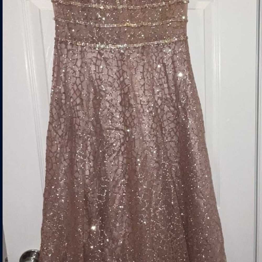 Coral/Light Pink Prom Dress - image 1