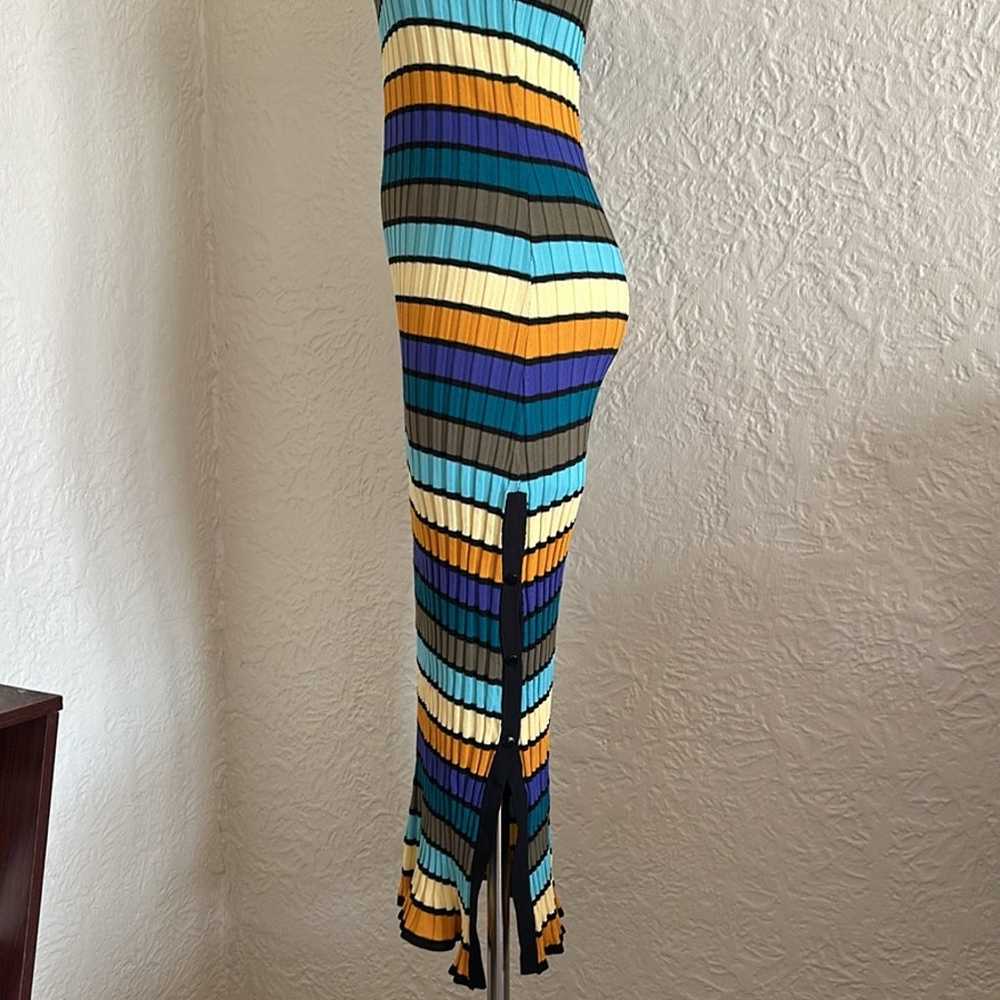 Solid & Striped Revolve Tank Knit Dress Stripe Ri… - image 5