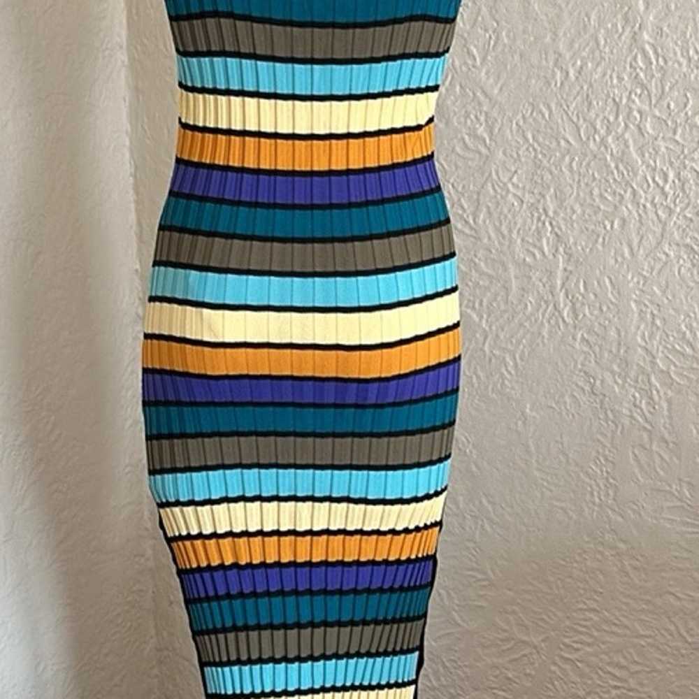 Solid & Striped Revolve Tank Knit Dress Stripe Ri… - image 7
