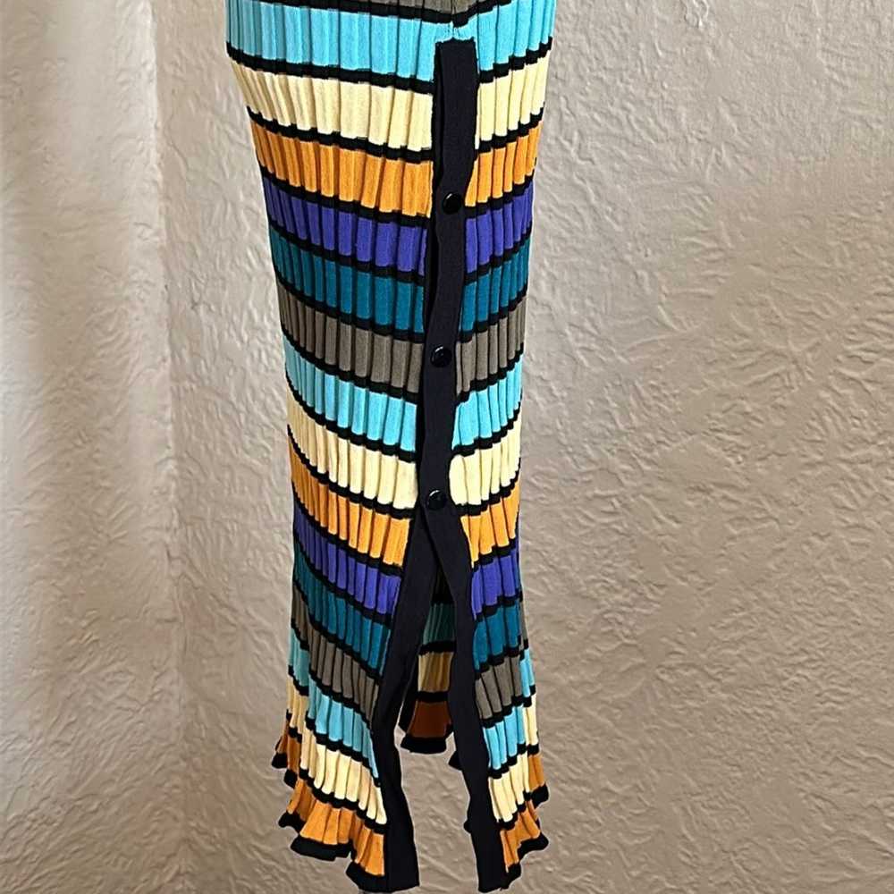 Solid & Striped Revolve Tank Knit Dress Stripe Ri… - image 9
