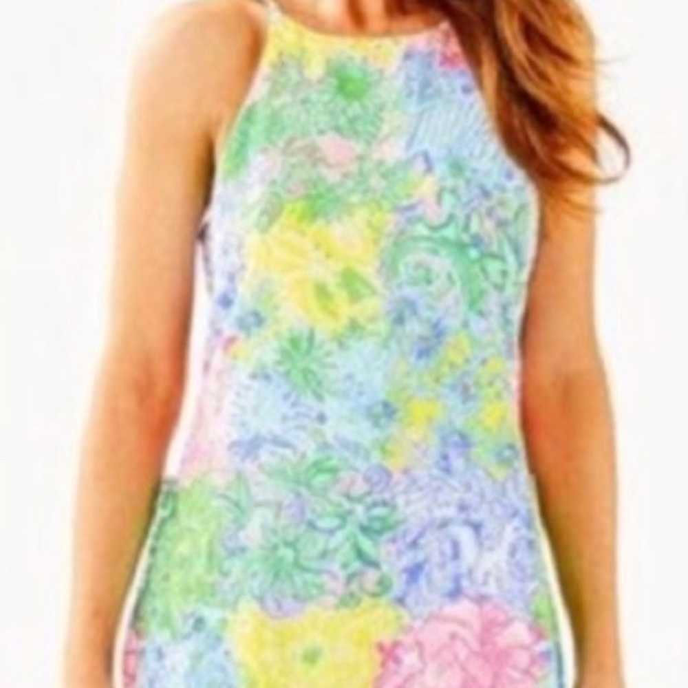 Lilly Pulitzer Pearl Romper in Cheek to Cheek, si… - image 2