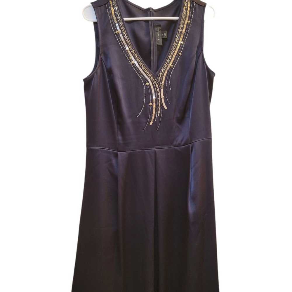 St. John navy blue Dress Size 12 - image 3