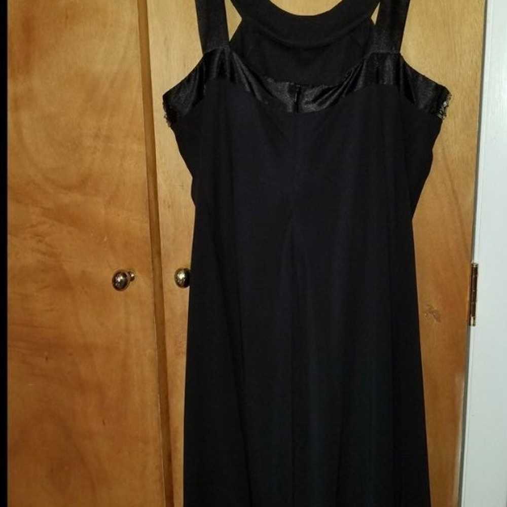 JS Boutique black beaded dress Size 14 Like New - image 2