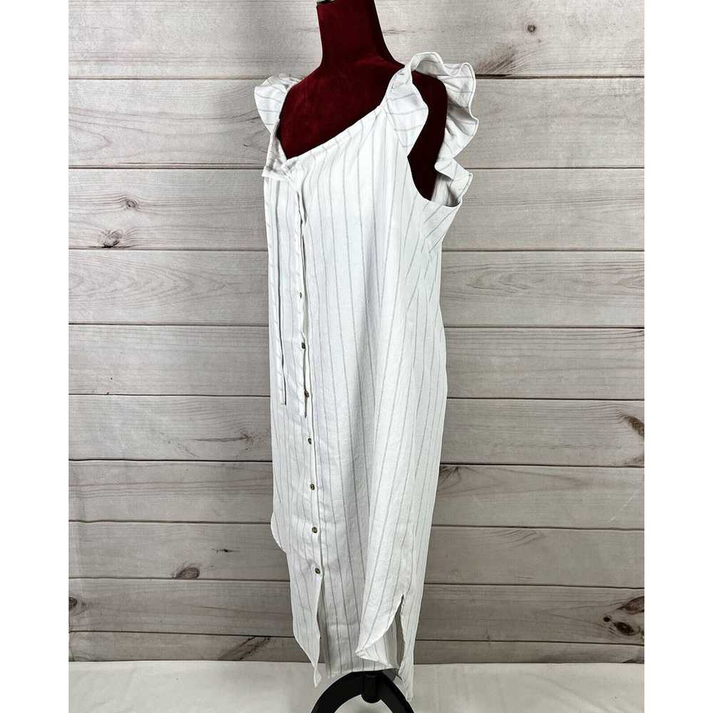 Hatch The Jenna Maternity Dress Striped Ruffle St… - image 7