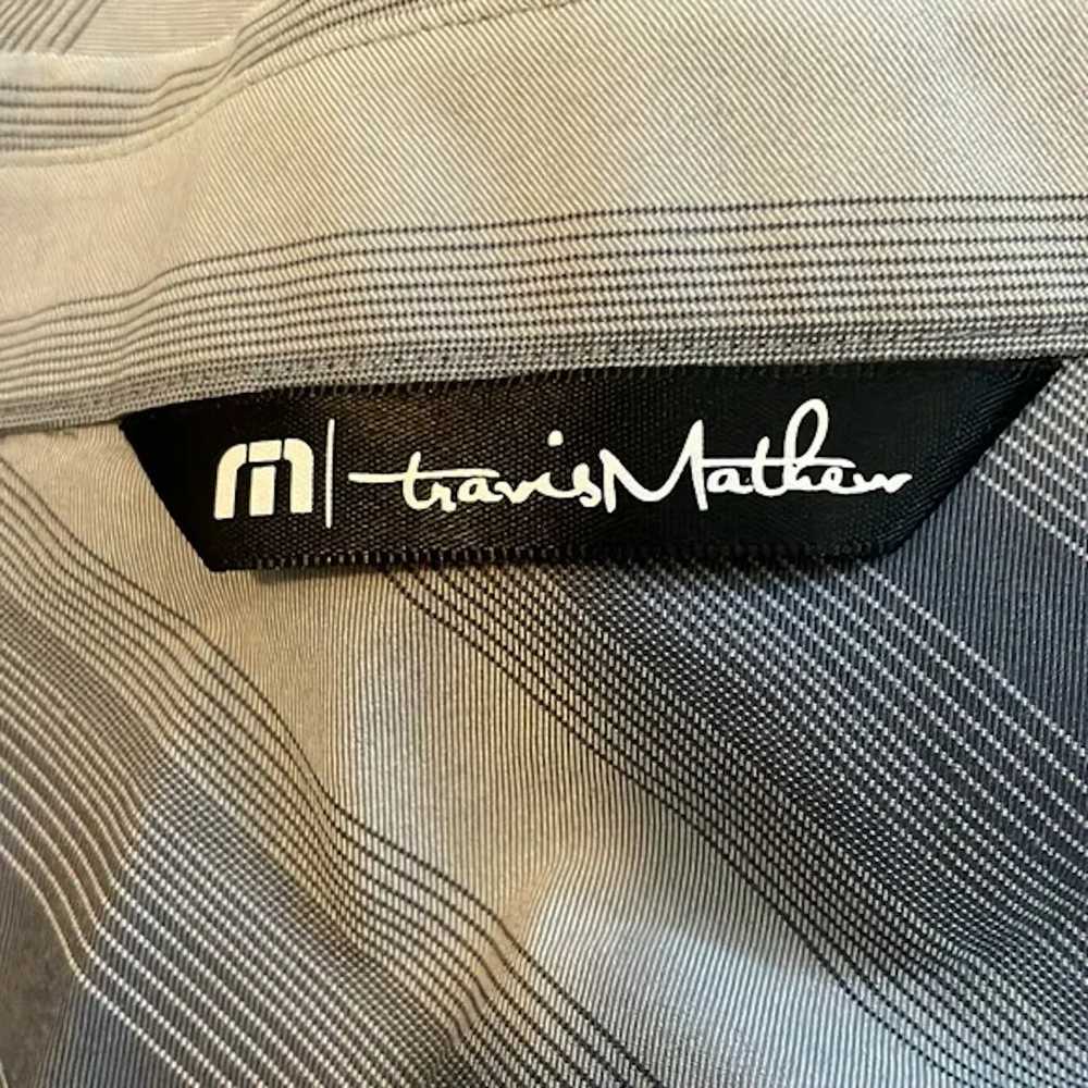 Travis Mathew Travis Mathew mens gray striped but… - image 6