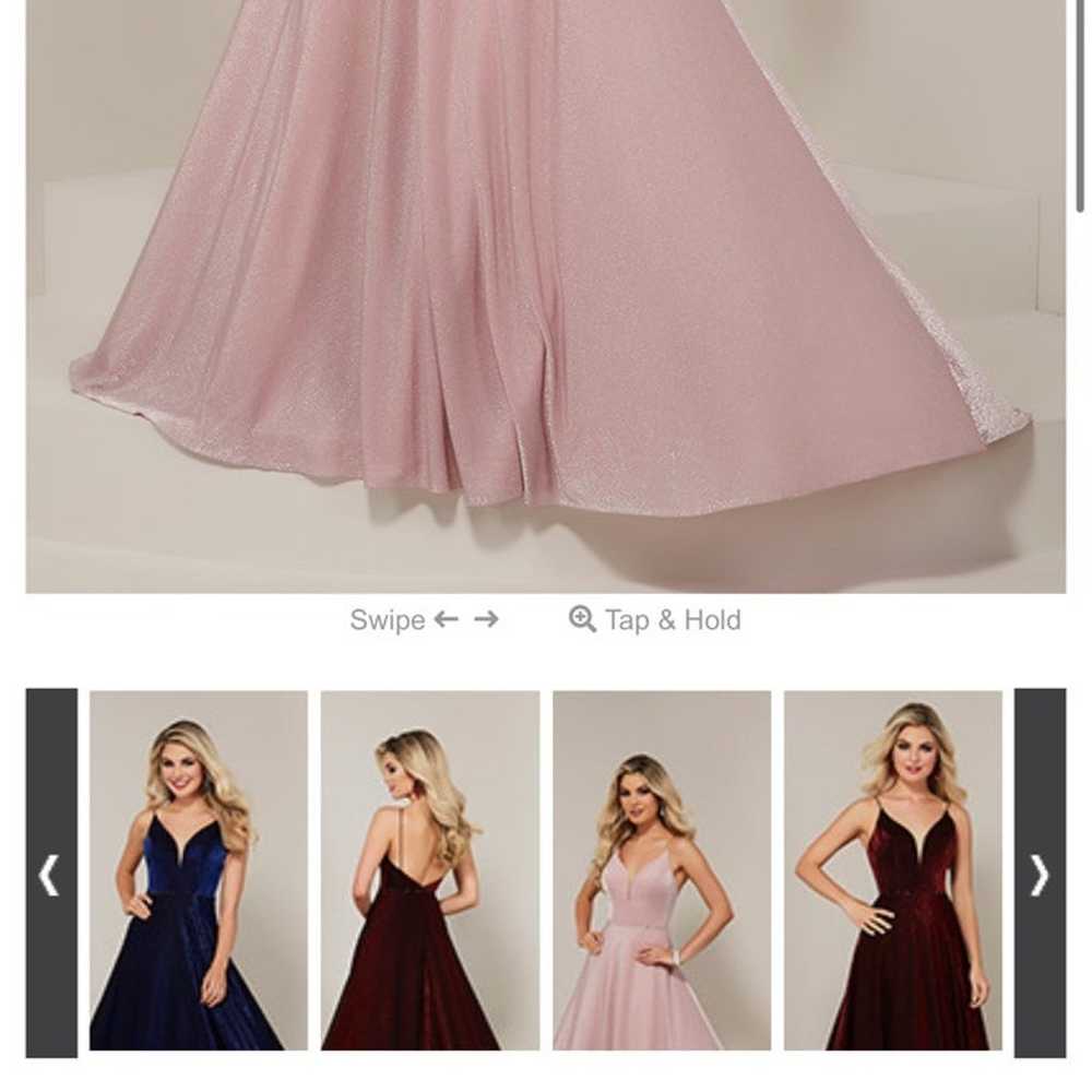 Tiffany size 14 prom dress - image 4