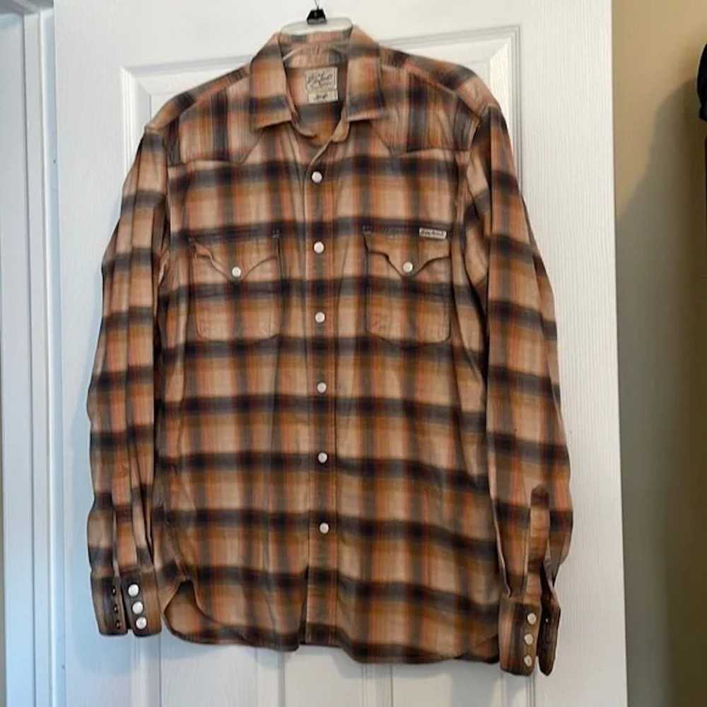 Lucky Brand Lucky Brand men’s vintage western fla… - image 1