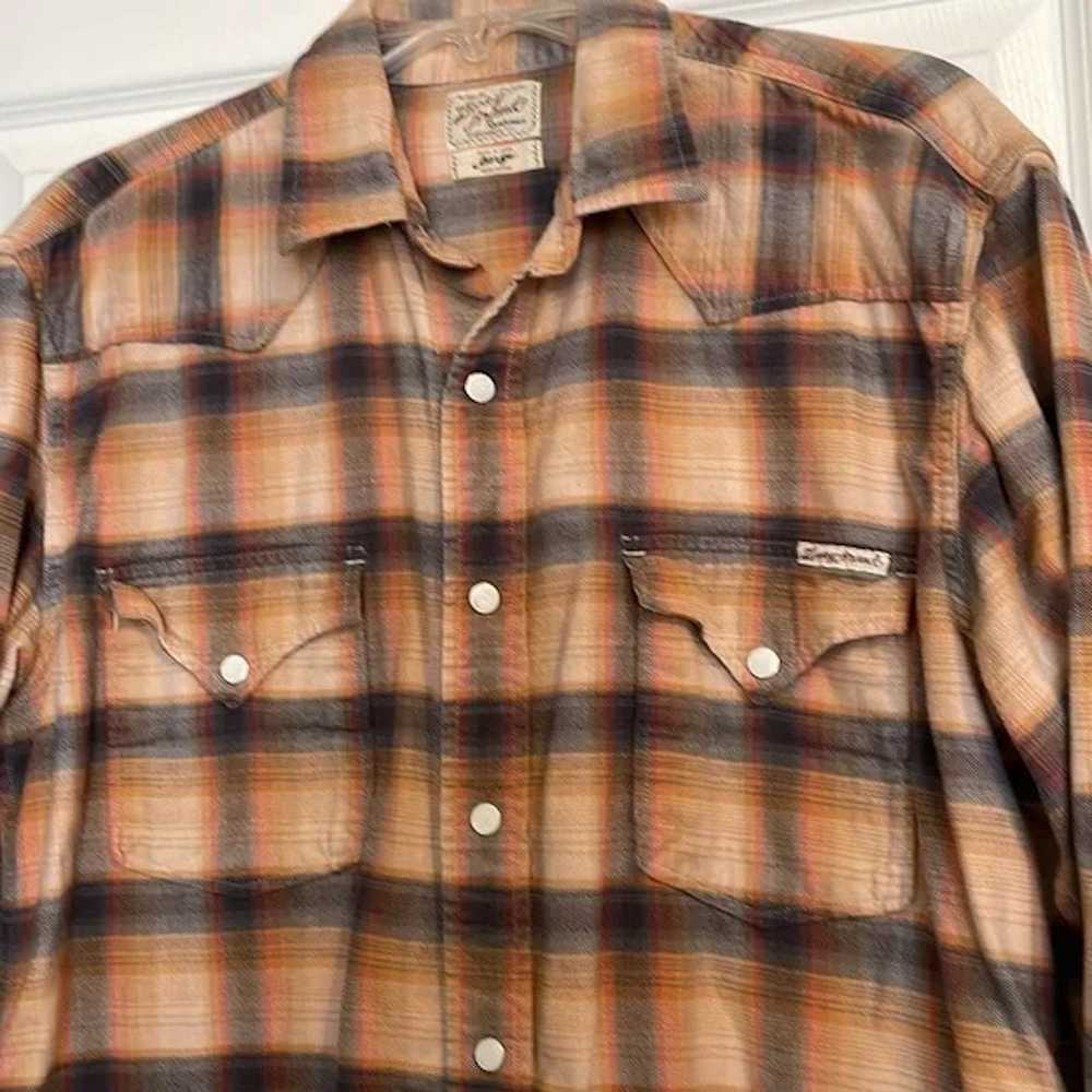 Lucky Brand Lucky Brand men’s vintage western fla… - image 2