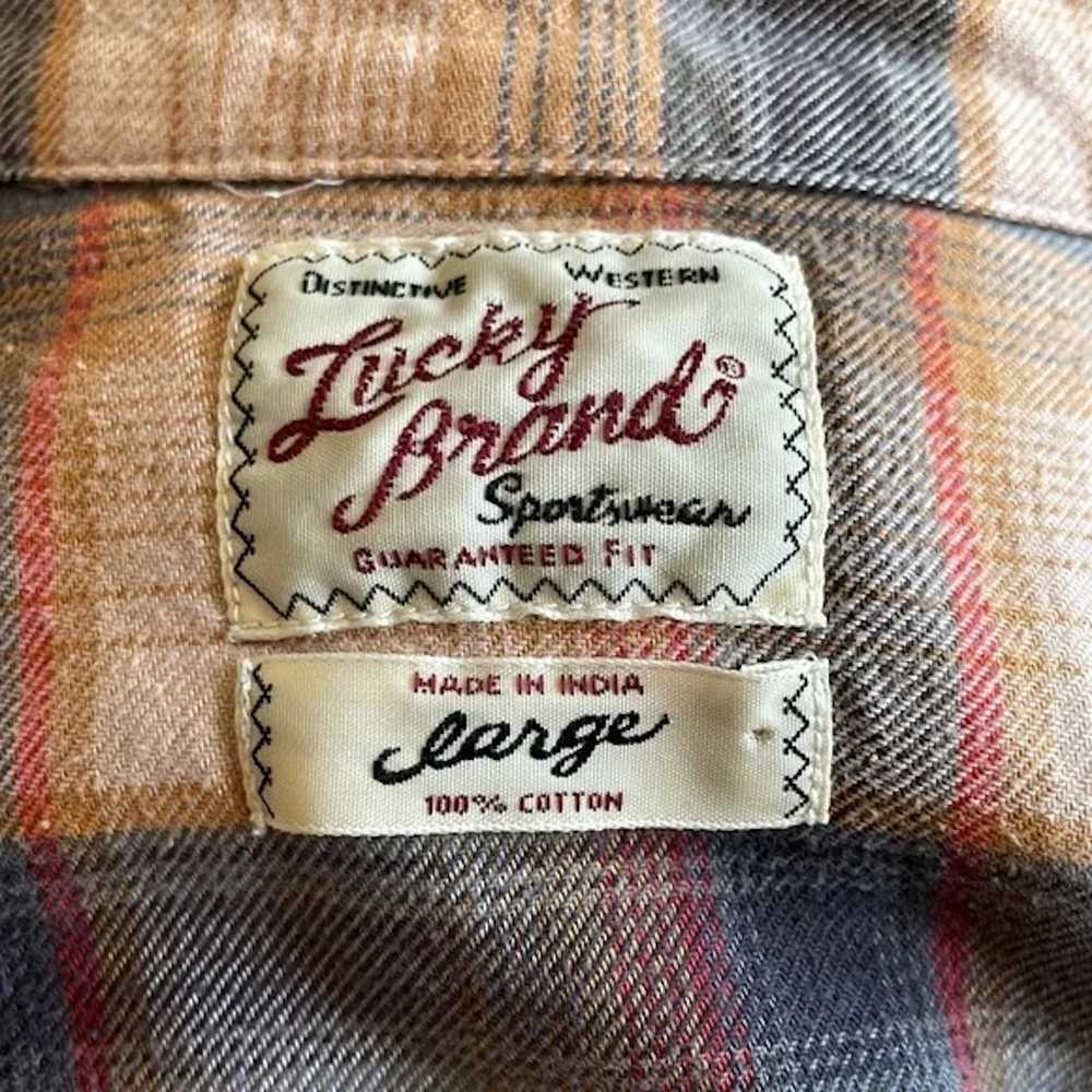 Lucky Brand Lucky Brand men’s vintage western fla… - image 7