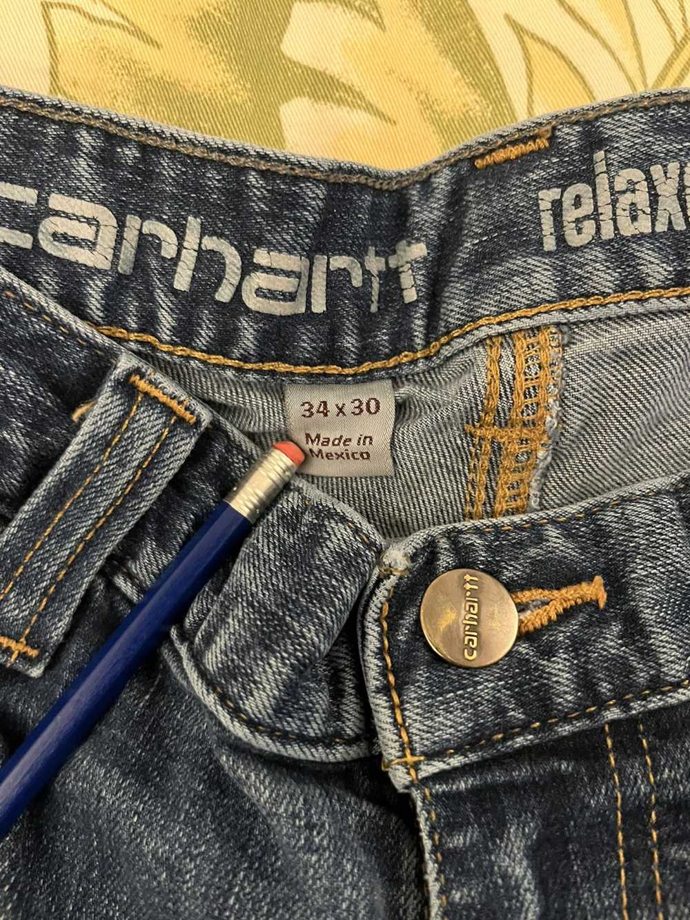 Carhartt × Streetwear Carhartt work style jeans - image 3
