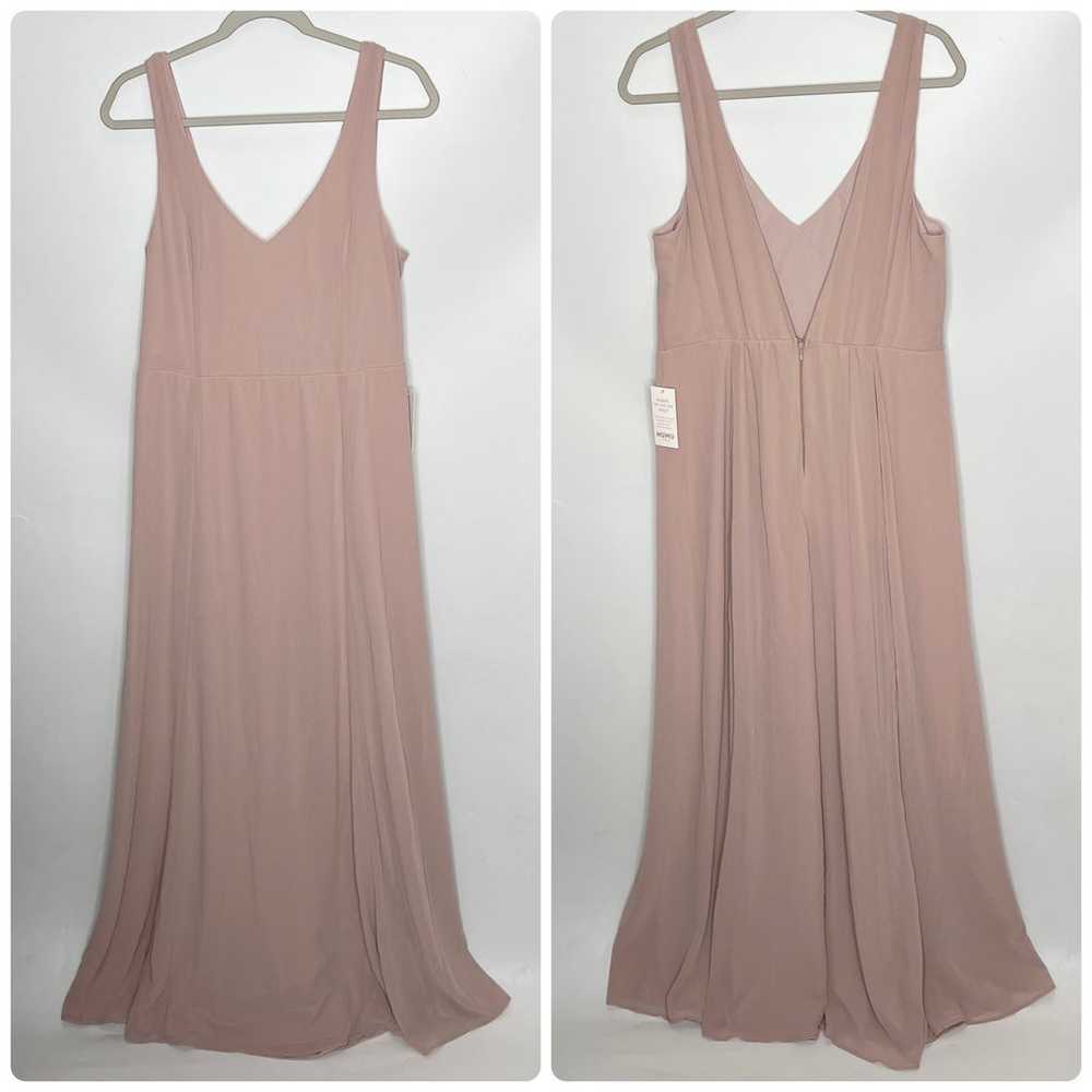 Show Me Your MuMu Jenn Maxi Dress in Neutral Mauv… - image 2