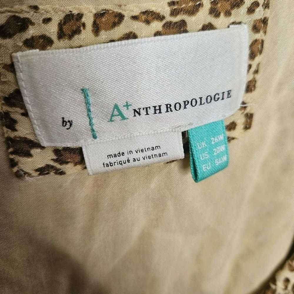 Anthropologie Bolano Animal Leopard Print Dress P… - image 10