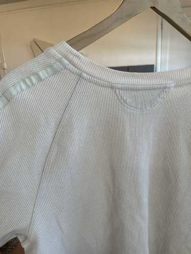 Helmut Lang Waffle knit raglan pocket tee - image 1