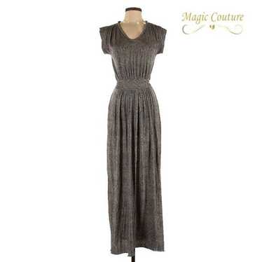 Rebecca Taylor Gray Maxi Dress - image 1