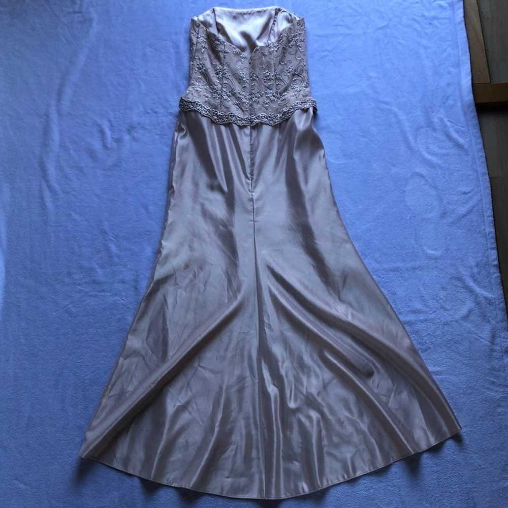Vintage Jessica McClintock Sleeveless Bridal Dress - image 2