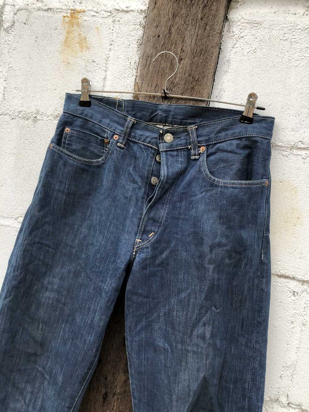 Blue Blue Japan × Engineered Garments Jeans Selve… - image 3