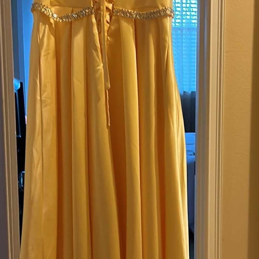 Vnaix wedding dress; yellow - image 1