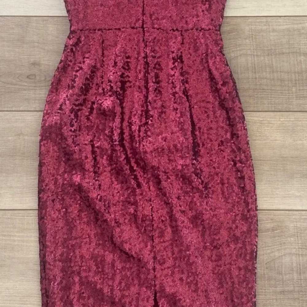 NWOT Dress the Population Sloane Sequin Midi Dres… - image 5