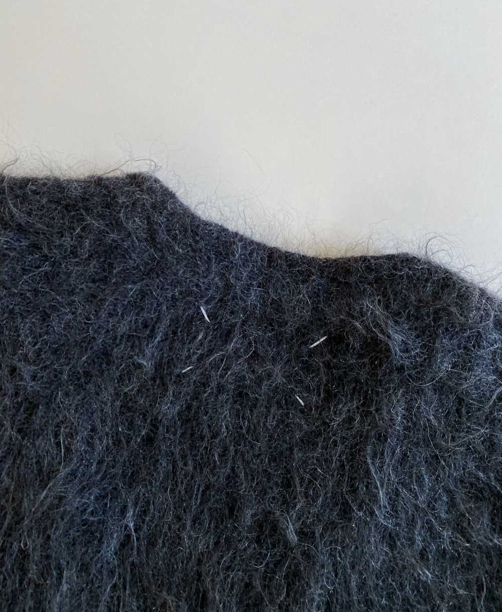 Maison Margiela Maison Margiela Grey Mohair Cardi… - image 4