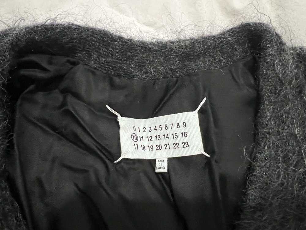 Maison Margiela Maison Margiela Grey Mohair Cardi… - image 8